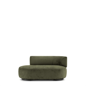 Kartell K-Wait Dormeuse Sofa Høyre Grønn