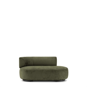 Kartell K-Wait Dormeuse Sofa Venstre Grønn
