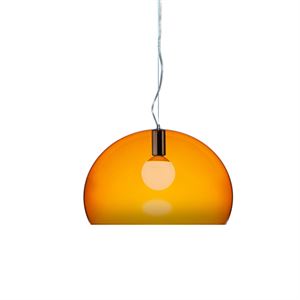 Kartell FL/Y Taklampe Oransje Liten