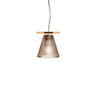 Kartell Light-Air Taklampe Sculpted Amber