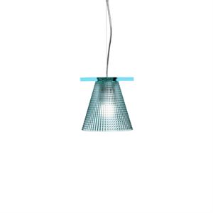 Kartell Light-Air Taklampe Sculpted Lyseblå