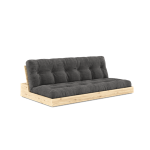 Karup Design Base Sovesofa med 5-lags Madrass Klar/Kullfarget
