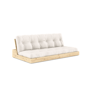 Karup Design Base Sovesofa med 5-lags madrass Klar/Naturfarget