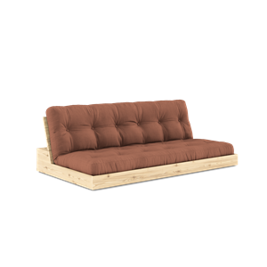 Karup Design Base Sovesofa med 5-lags Madrass Klar/ Leirbrun