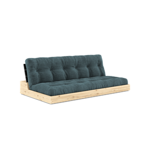 Karup Design Base Sovesofa med 5-lags Madrass Svart Natt/Lyseblå