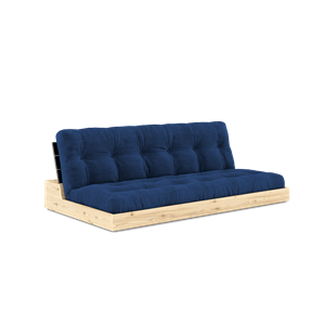Karup Design Base Sovesofa med 5-lags Madrass Svart Natt/Kongeblå