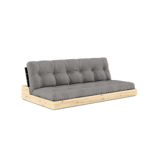 Karup Design Base Sovesofa med 5-lags madrass Svart natt/ Grå