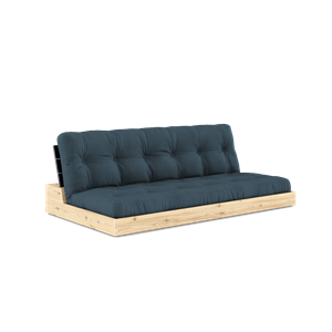 Karup Design Base Sovesofa med 5-lags Madrass Svart natt/Petroleum