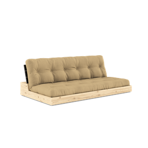 Karup Design Base Sovesofa med 5-lags madrass Svart Natt/ Beige