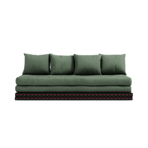 Karup Design Chico sofa med madrass 80x200 756 olivengrønn