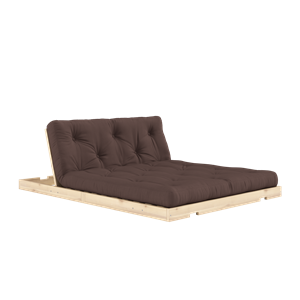 Karup Flip-sovesofa med Madrass 140x200 Brun/rå