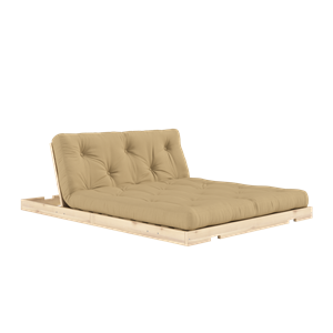 Karup Flip-sovesofa med Madrass 140x200 Beige/rå