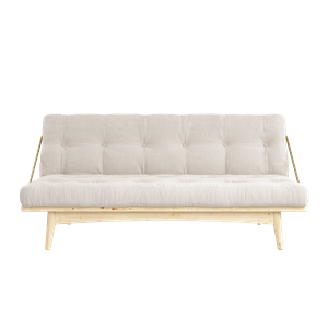 Karup Design Folk Sofa W. 5-lags Madrass 510 Elfenben/Klarlakk
