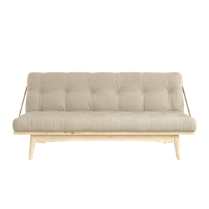 Karup Design Folk Sofa M. 5-lags Madrass 747 Beige/Klarlakkert
