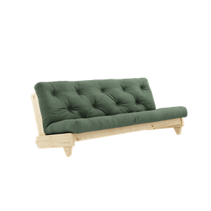Karup Design Fresh Sofa M. Madrass 756 Olivengrønn/Klar Lakk