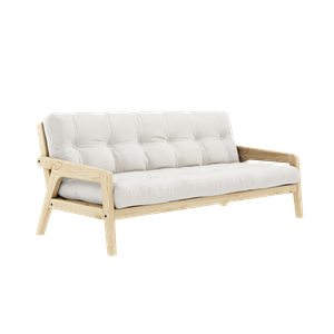 Karup Grab Sovesofa Klarlakkert Furu/701 Natur