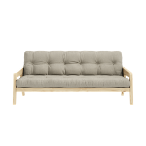 Karup Design Grab Sofa W. 5-lags Madrass 914 Lin/Klarlakk