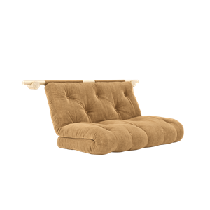 Karup Design Hooked Madrass Med Knekt 135x200 Fudge Brown/Raw