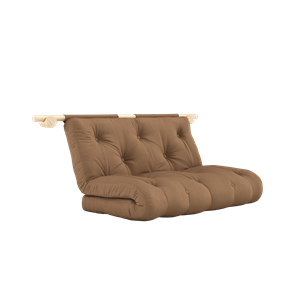 Karup Design Hooked Madrass Med Knekt 135x200 Mocca/Rå