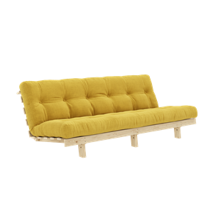Karup Design Lean Sovesofa med Alpha-madrass 130x200 Honning/rå