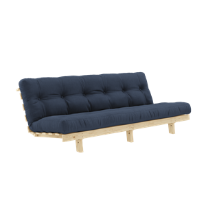 Karup Design Lean Sovesofa med Alpha-madrass 130x200 Marineblå/rå