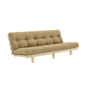 Karup Design Lean Sovesofa med Alpha-madrass 130x200 Beige/rå