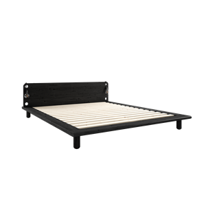 Karup Design Peek Sengeramme med 2 Lamper 160x200 Sort Furu