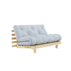 Karup Design Roots Sovesofa med Madrass 140x200 Rå/strandblå