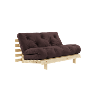 Karup Design Roots Sovesofa med Madrass 140x200 715 Brun/furu