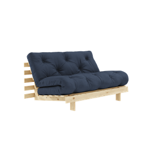 Karup Design Roots Sovesofa med Madrass 140x200 737 Marineblå/furu
