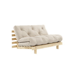 Karup Design Roots Sovesofa med Madrass 140x200 747 Beige/furu
