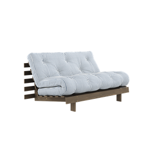 Karup Design Roots Sovesofa med Madrass 140x200 Johannesbrunt/strandblå