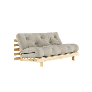 Karup Design Roots Sovesofa med Madrass 160x200 914 Lin/furu