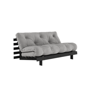 Karup Design Roots Sovesofa med Roots Madrass 160x200 Grå/svart Lakkert