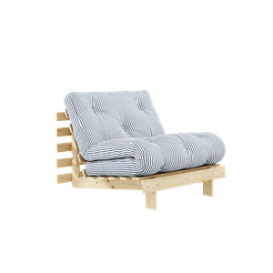 Karup Design Roots Sovesofa med Madrass 90x200 Rå/strandblå
