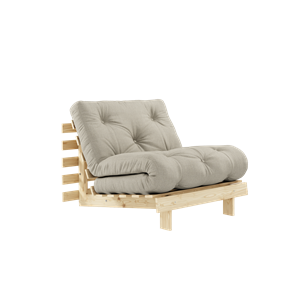 Karup Design Roots Sovesofa med Madrass 90x200 914 Lin/furu