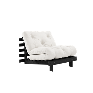 Karup Design Roots Sovesofa med Madrass 90x200 Svart Natt/naturfarget