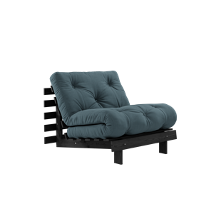 Karup Design Roots Sovesofa med Madrass 90x200 Svart Natt/petroleum