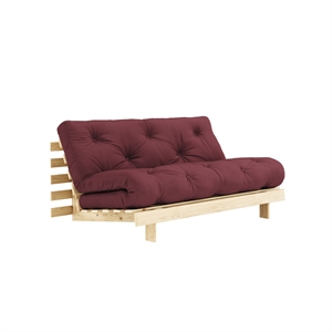 Karup Roots Sovesofa 160x200 Rå/710 Bordeaux