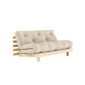Karup Roots Sovesofa 160x200 Rå/747 Beige