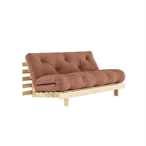 Karup Roots Sovesofa 160x200 Rå/759 Leirbrun