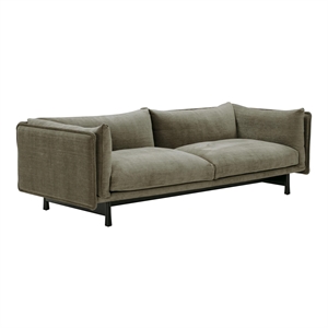 Wendelbo Kite Modulsofa 09 2,5-seter Roco 08/ Sort Eik