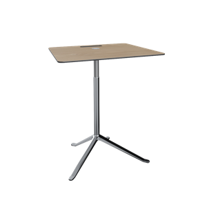 Fritz Hansen Little Friend KS13 Sidebord Justerbar Høyde Eik/polert Aluminium