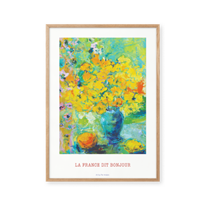Peléton La France Din Bonjour 70x100-plakat