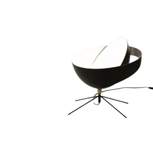 Serge Mouille Saturnus Skrivebordslampe Sort
