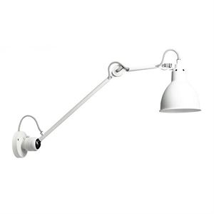 Lampe Gras N304 L40 Vegglampe Hvit & Hvit Hardwired