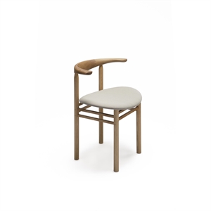 Nikari Linea Collection RMT3 Spisestol Askbeiset i Eikefarge/stålskåret Trio 213