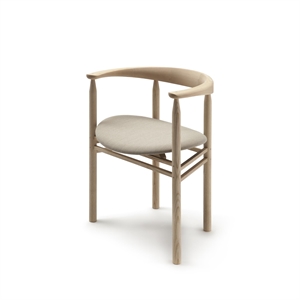 Nikari Linea Collection RMT6 Spisestol Oljet Ask/Stålskåret Trio 213