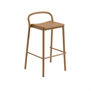 Muuto Linear Stålbarkrakk 75 cm Brent Oransje