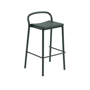 Muuto Linear Stålbarkrakk 75 cm Mørkegrønn